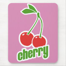cereja doce mouse pads