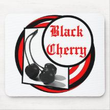 Cereja preta Mousepad