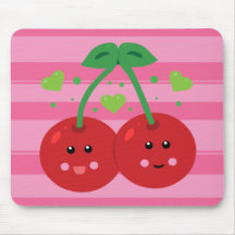Cerejas bonitos mousepad