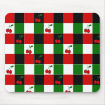 cerejas, cerejas, cerejas, cerejas mousepad