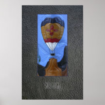 Céu - alto - poster