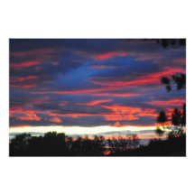 Céu colorido fotografias