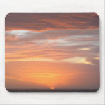 Céu colorido laranja mousepad