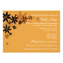 Chá de panela floral decorativo amarelo elegante convites personalizado