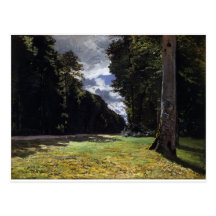 Chailly na floresta de Fontainebleau (1865) Cartão Postal