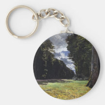 Chailly na floresta de Fontainebleau (1865) Chaveiros