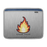 Chama do fogo; Metal-olhar Bolsa De MacBook Air