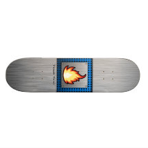 Chama do fogo; Metal-olhar Skate