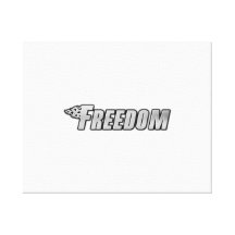 Chamas da motocicleta - liberdade impressão de canvas esticada
