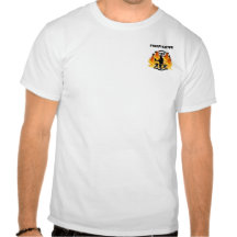 Chamas de um departamento do fogo camisetas