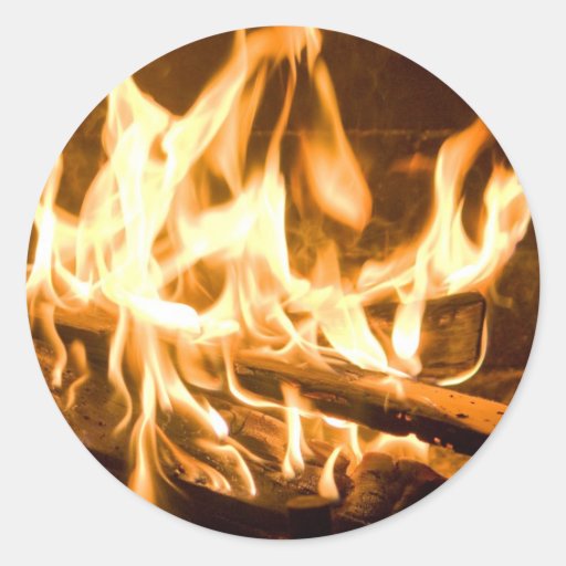 Chamas do fogo adesivo Zazzle Adesivo Pastilha Azulejo Cozinha ~ Chamas do fogo adesivo Zazzle