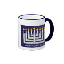 Chanukah feliz caneca
