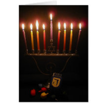 Chanukah feliz! cartao