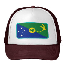 Chapéu bordado bandeira do efeito da ilha christma bones