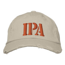 Chapéu bordado IPA Bonés