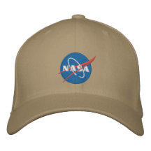 Chapéu bordado logotipo da NASA Bones