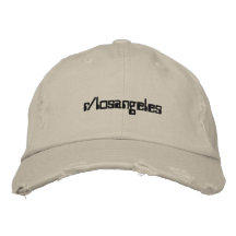 chapéu bordado r/LosAngeles Bones Bordados