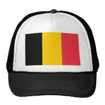 Chapéu com a bandeira de Bélgica Bones