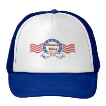 Chapéu da equipa vencedora de Obama Biden Bone