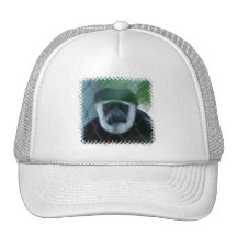 Chapéu de basebol do macaco de Colobus Bonés