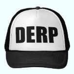 Chapéu de DERP bonés