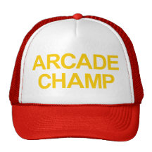 Chapéu do camionista do campeão da arcada bonés