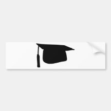 chapéu doutoral da graduação do boné adesivos