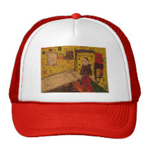 chapéu mental do desenho da divisão boné