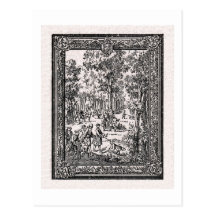 Chasse D'Oudry Cartões Postais