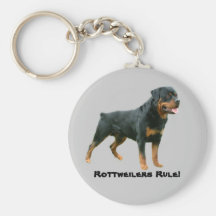 Chaveiro da regra de Rottweilers