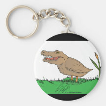 Chaveiro de Crocoduck na cor!