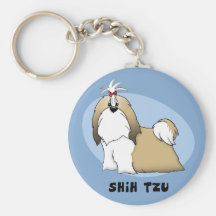 Chaveiro de Shih Tzu