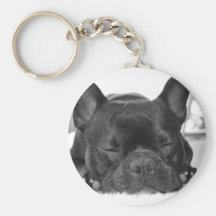 Chaveiro do buldogue francês