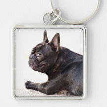 Chaveiro do buldogue francês