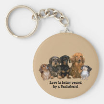 Chaveiro do grupo do Dachshund