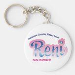 Chaveiro do logotipo de Reni