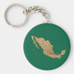 Chaveiro do mapa de México