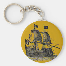 Chaveiro do navio de pirata