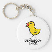 Chaveiro do pintinho da árvore genealógica
