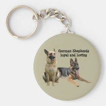 Chaveiro dos amigos do german shepherd
