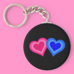 Chaveiro dos corações do amor porta chaves