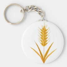 Chaveiro dourado do trigo