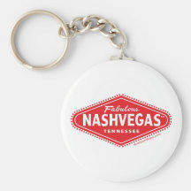 Chaveiro fabuloso do logotipo de NASHVEGAS TM