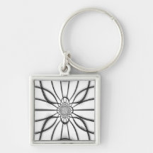 Chaveiro gravado vitral da elegância