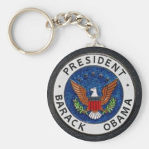 Chaveiro presidencial do selo de Obama