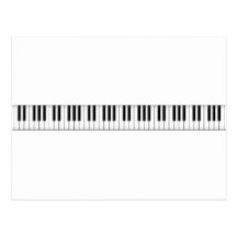 Chaves do teclado/piano: cartao postal