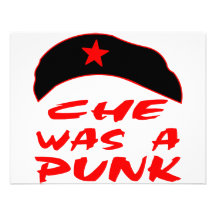 Che era um punk convite personalizados