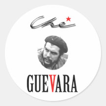 che_guevara_47 adesivo redondo