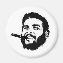 Che Guevara com o ímã do retrato do charuto Imã
