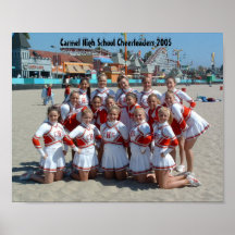 Cheerleaderes 2005 do segundo grau de Carmel Impressão